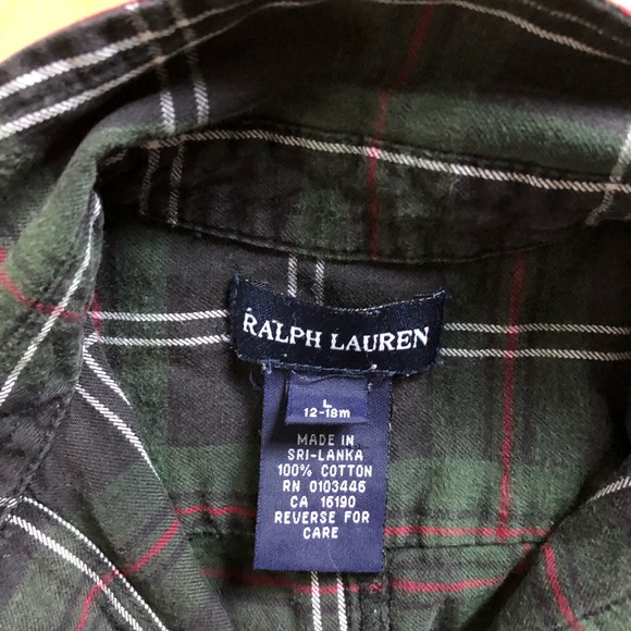 Adorable toddler Ralph Lauren jumpsuit - Picture 2 of 3